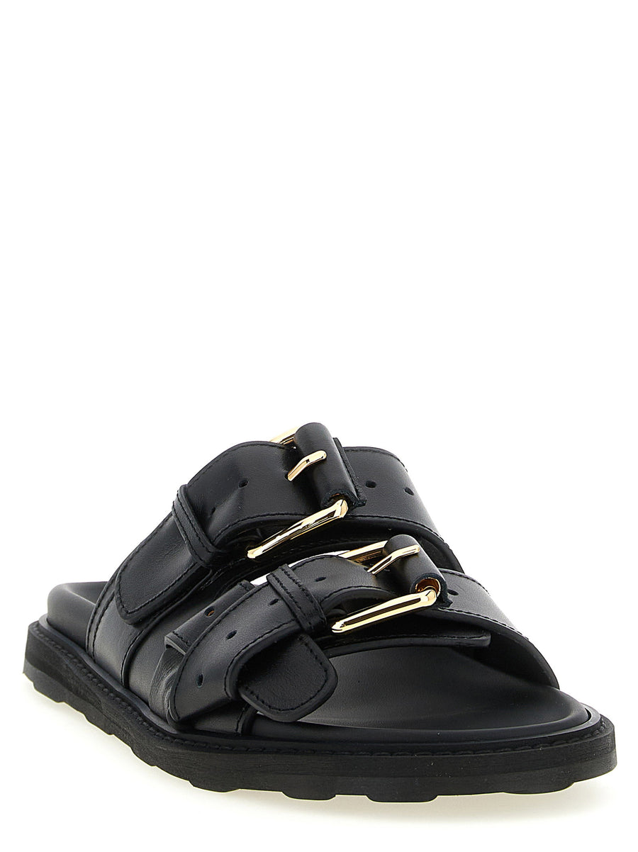Moschino Double Strap Sandals