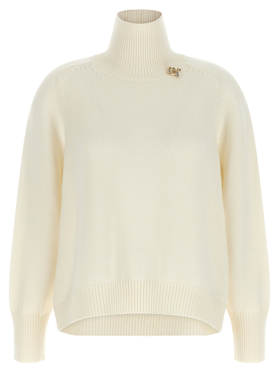 Fabiana Filippi Knot Pin Sweater