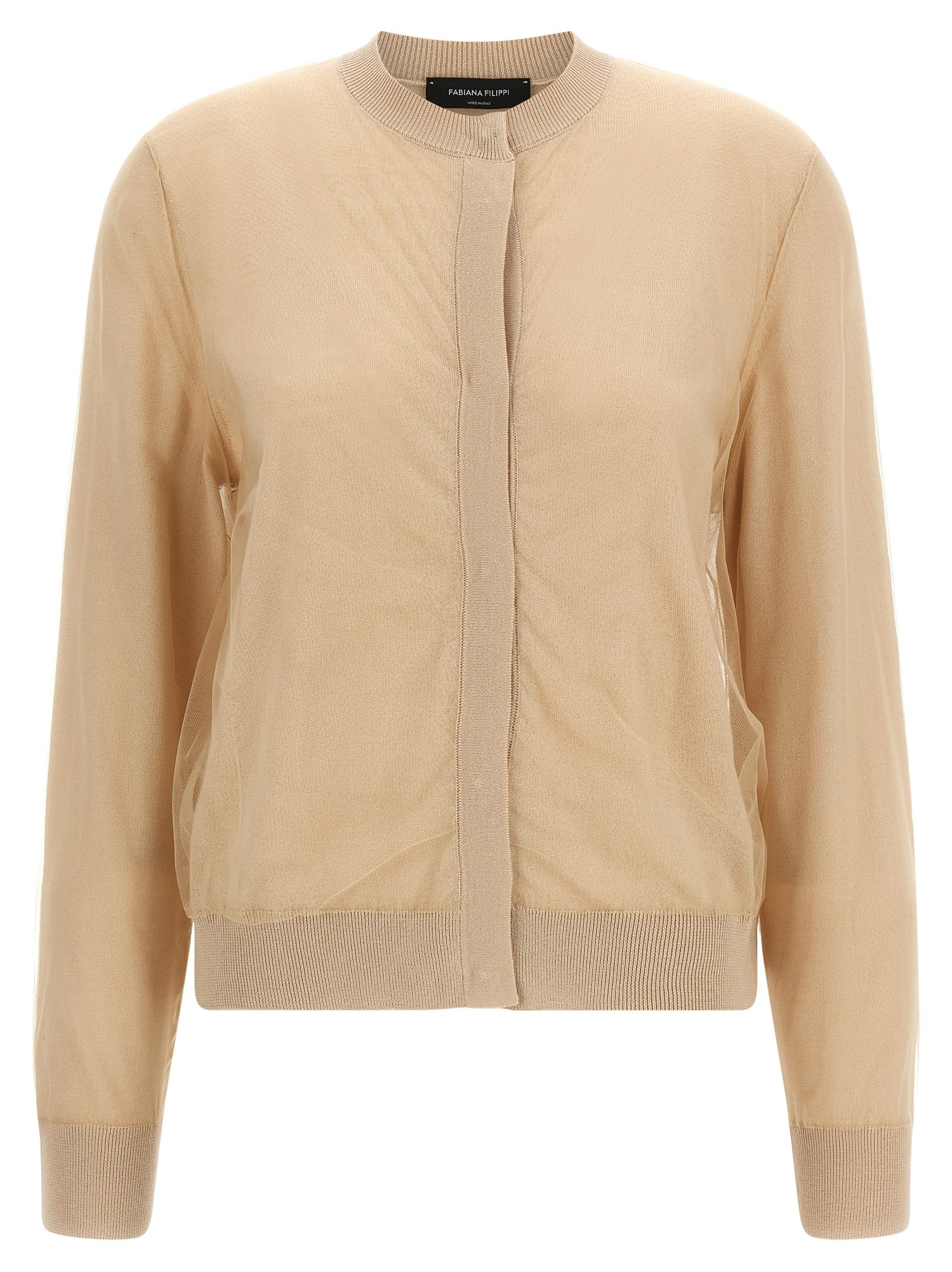 Fabiana Filippi Tulle Cardigan