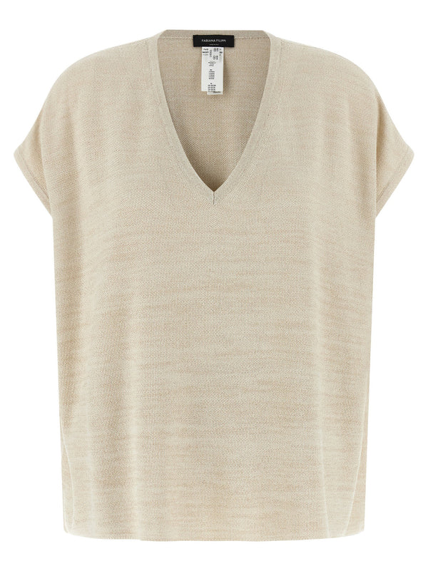 Fabiana Filippi Lamé Thread Sweater