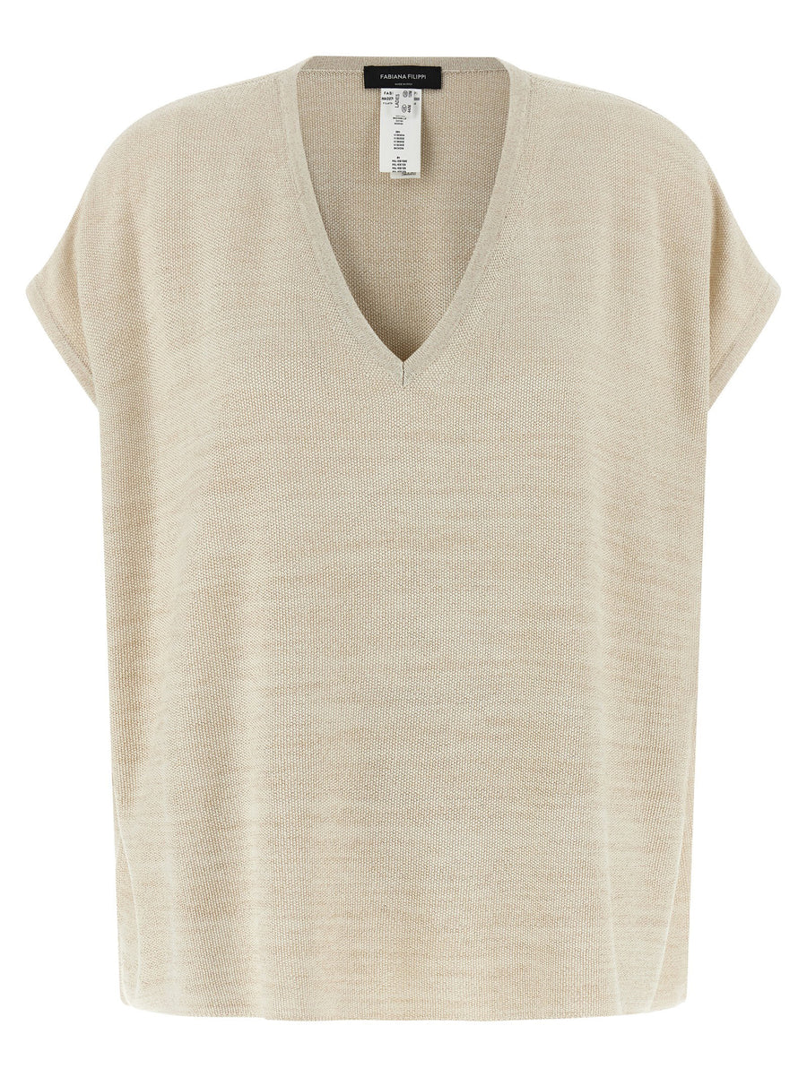 Fabiana Filippi Lamé Thread Sweater