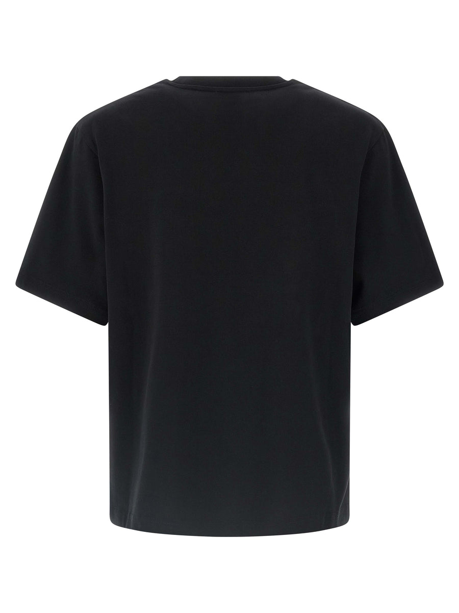 Casablanca Chrome T Shirt For Men Relaxed Fit All Day Comfort Front 3D Logo Organic Cotton