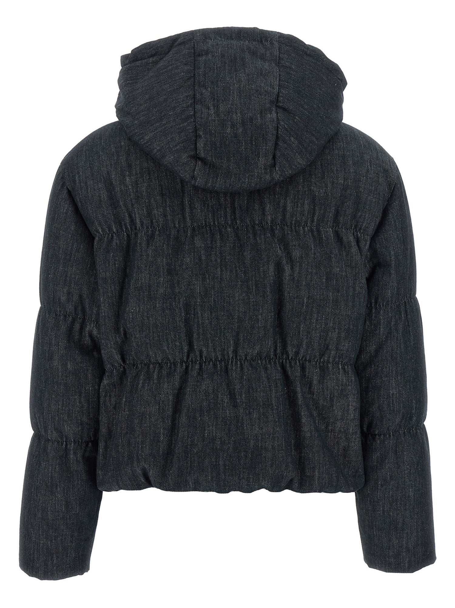 Brunello Cucinelli Denim-effect Twill Down Jacket