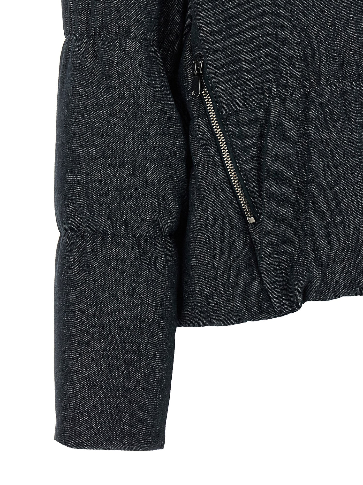 Brunello Cucinelli Denim-effect Twill Down Jacket