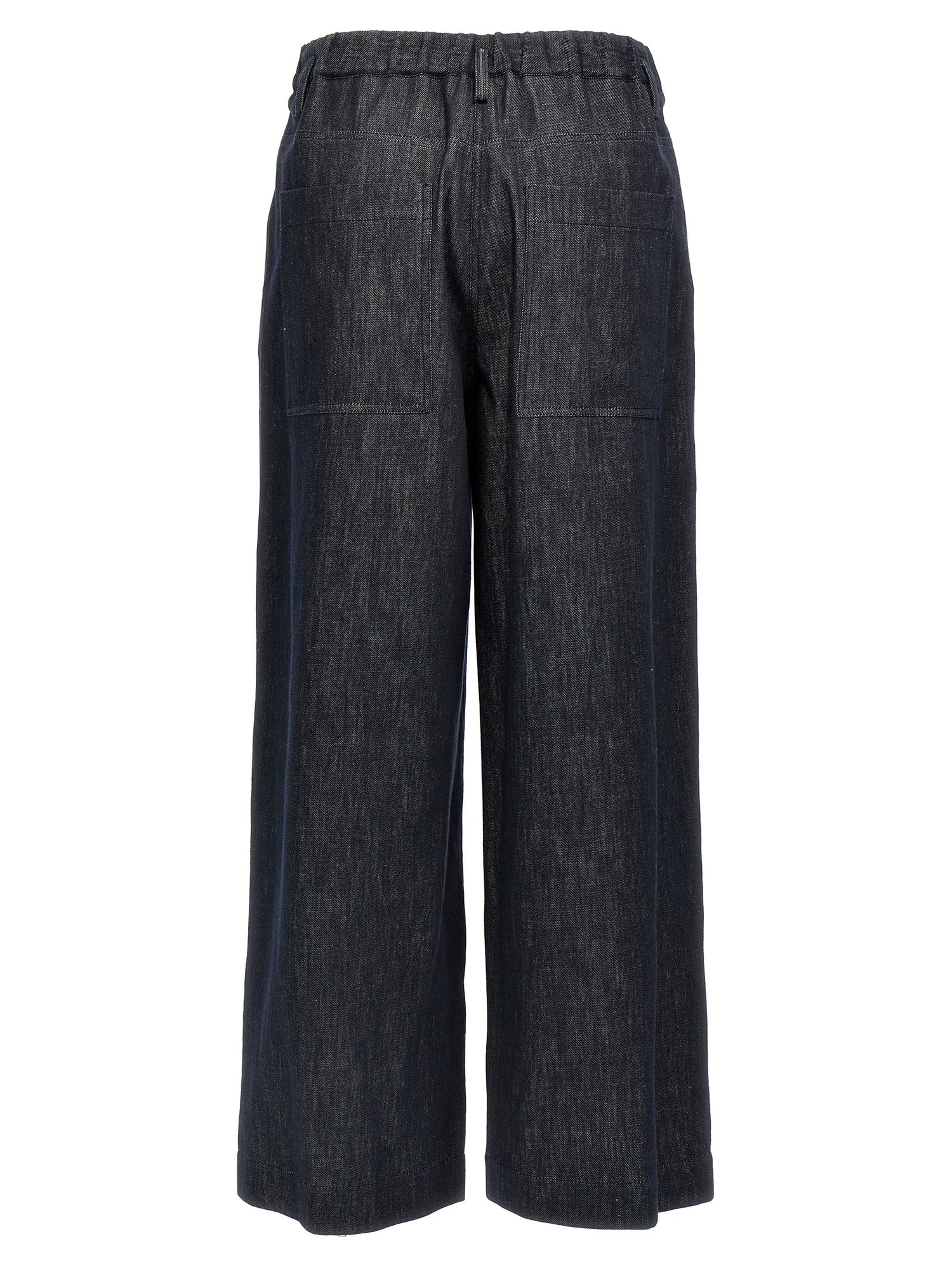 Brunello Cucinelli A-line Pleated Pants