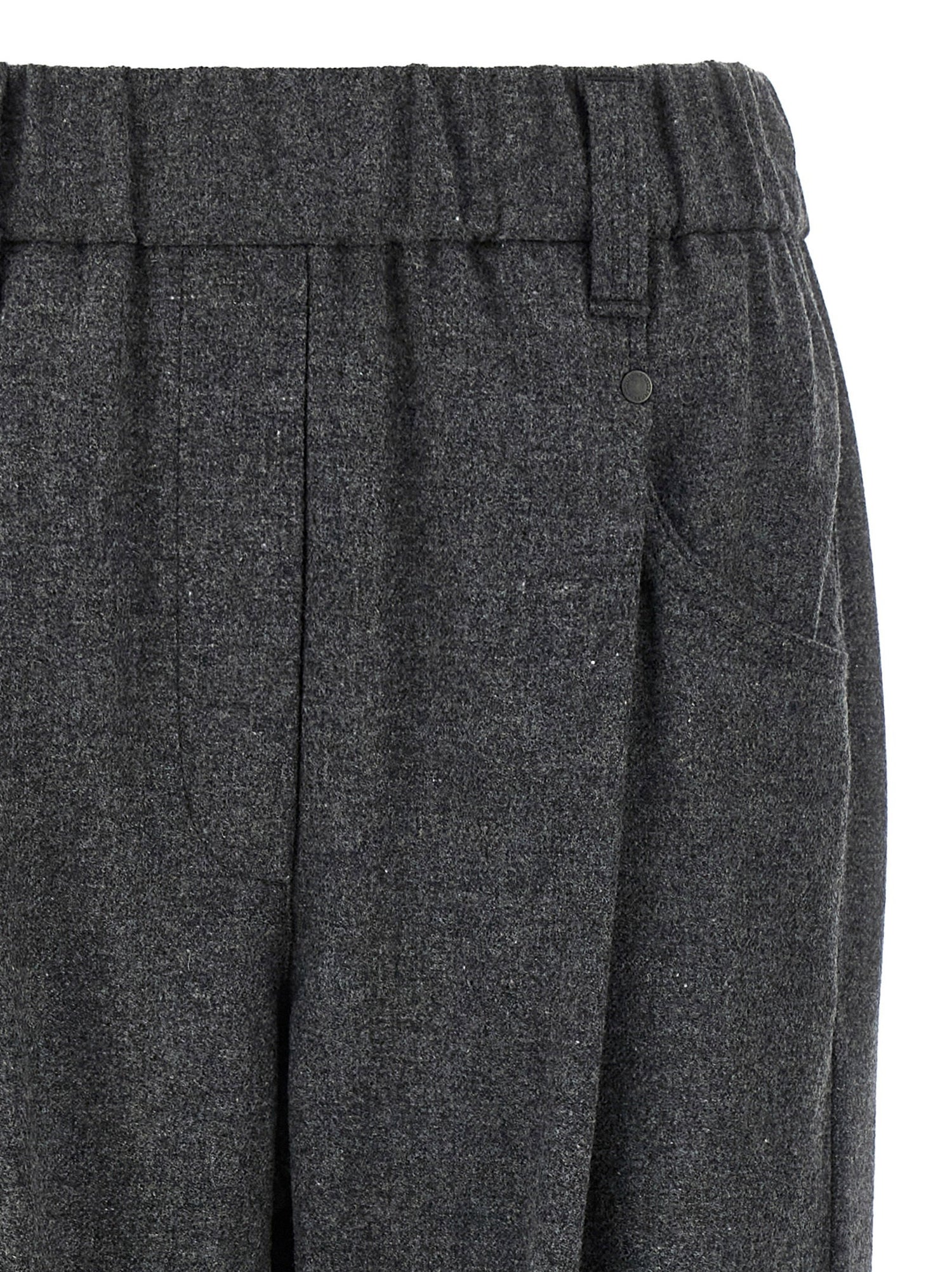 Brunello Cucinelli Wool And Cashmere Pants