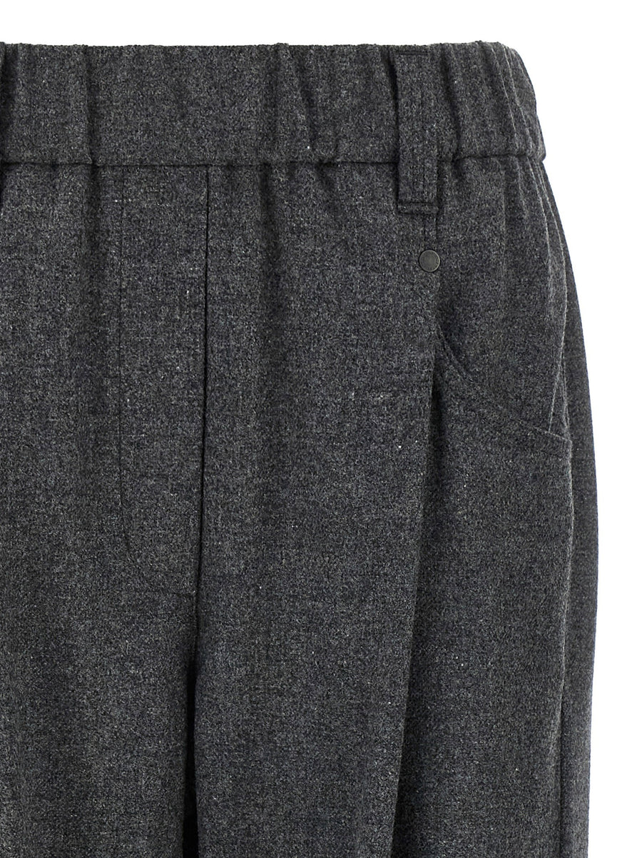 Brunello Cucinelli Wool And Cashmere Pants