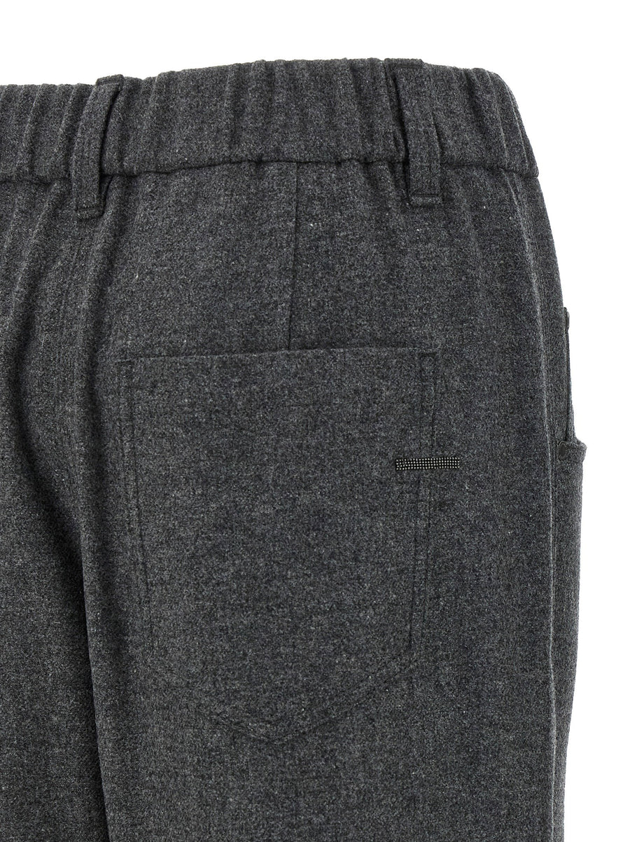 Brunello Cucinelli Wool And Cashmere Pants