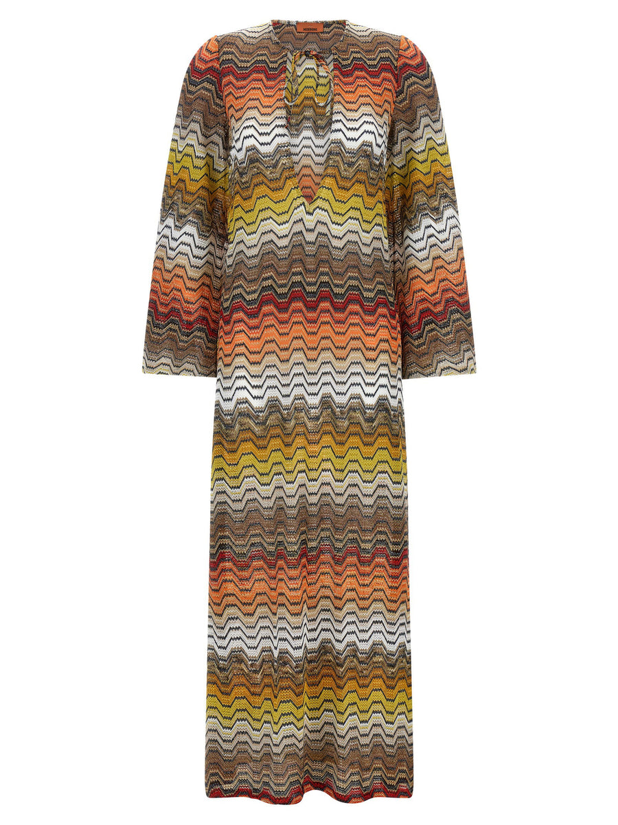 Missoni Greek Motif Cover-up Dress