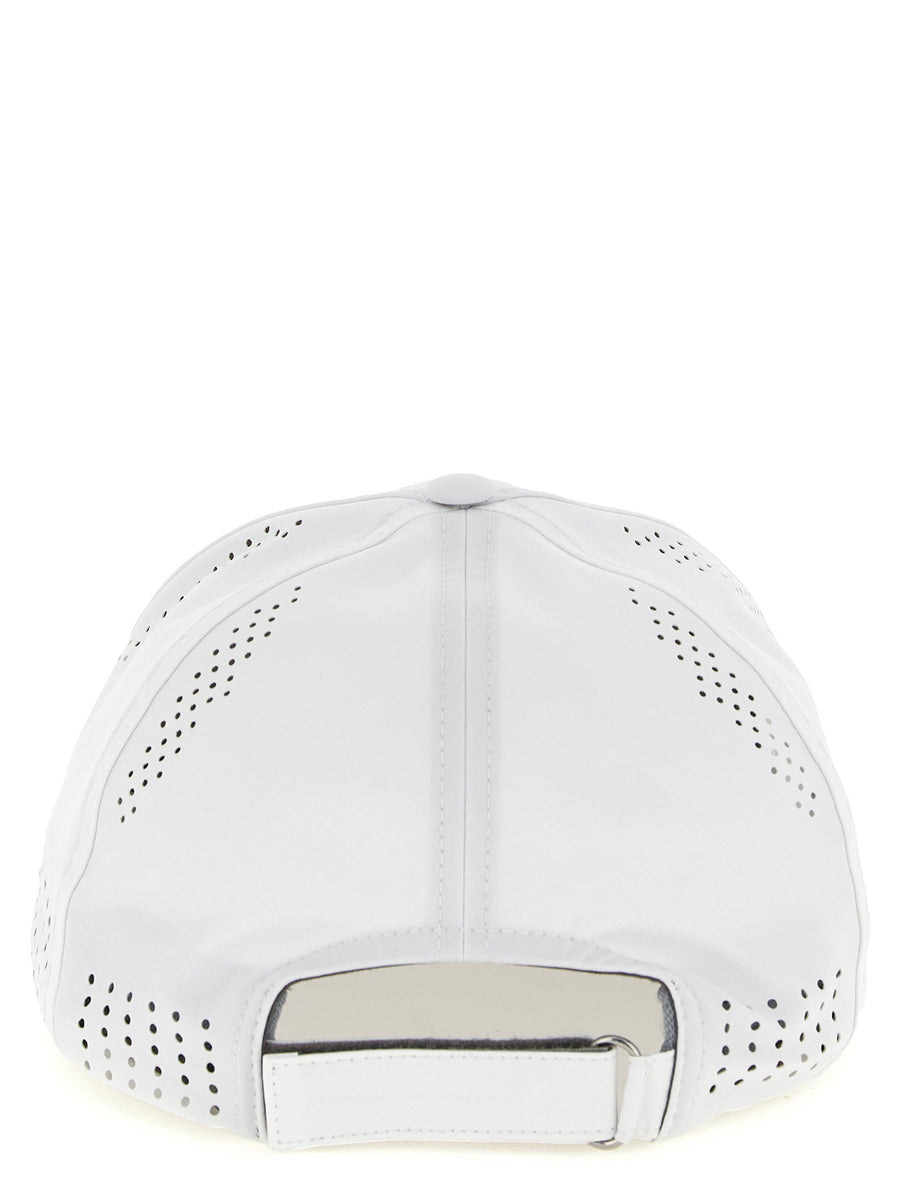 Brunello Cucinelli Tennis Logo Cap Openwork Techno Fabric Front Embroidery Adjustable Velcro Back Mens Luxury Headwear