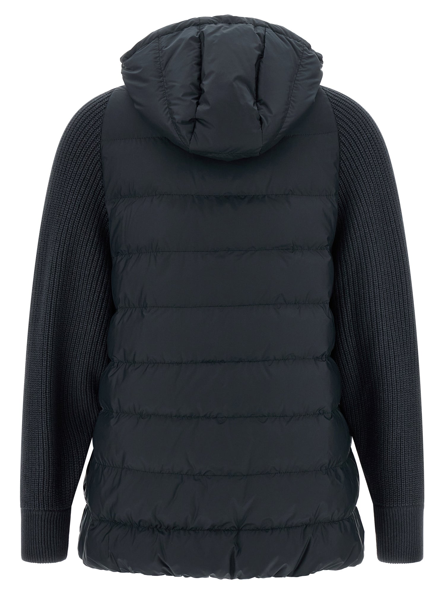 Brunello Cucinelli Shiny Zipper Pull Down Jacket
