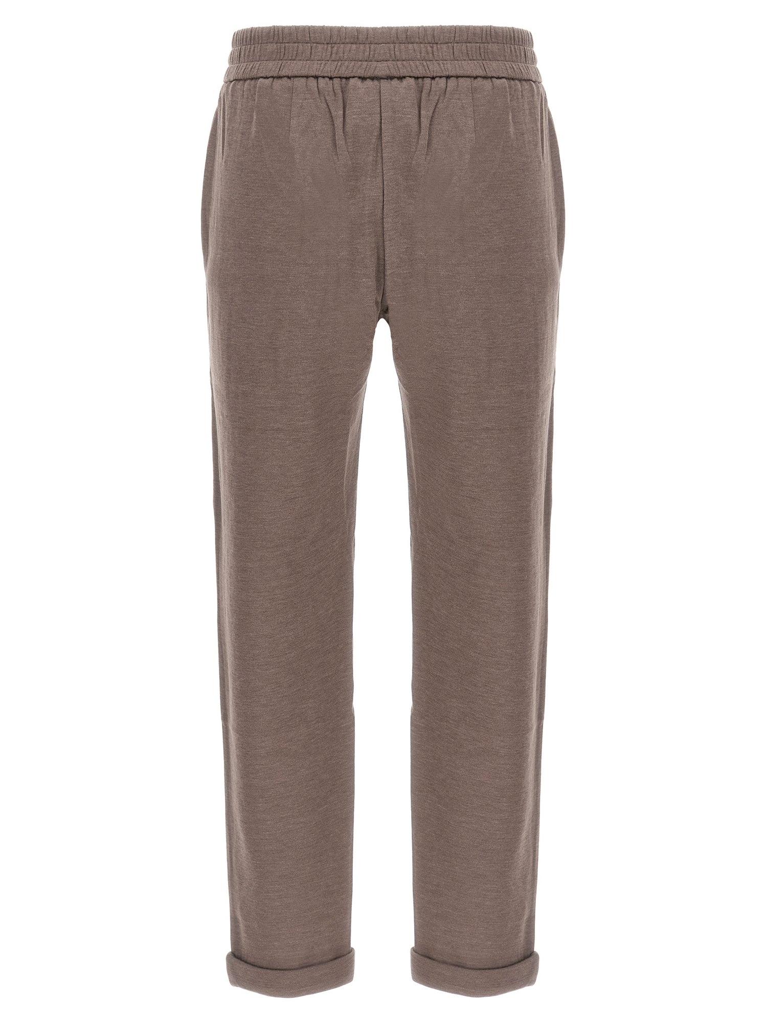 Brunello Cucinelli Shiny Pocket Detail Joggers
