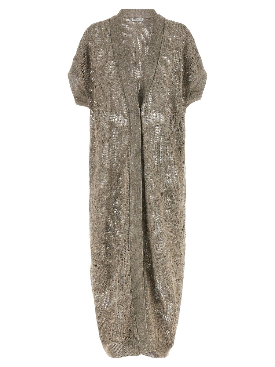 Brunello Cucinelli Dazzling Water Lillies Cardigan