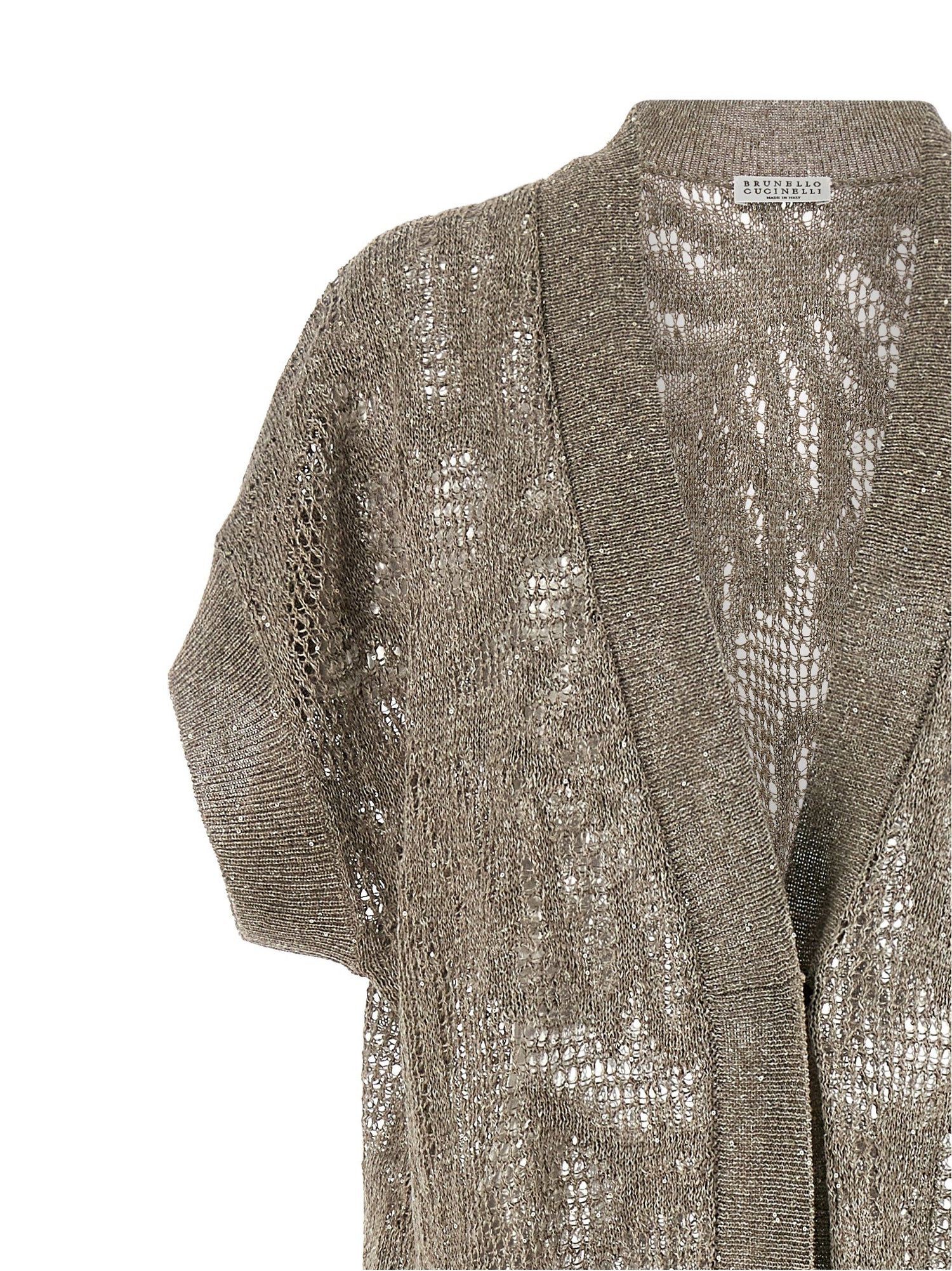 Brunello Cucinelli Dazzling Water Lillies Cardigan