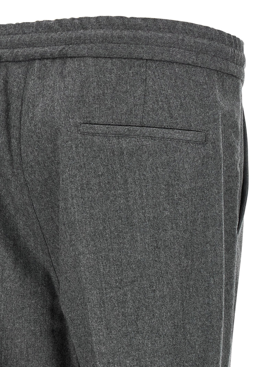 Brunello Cucinelli Wool Flannel Pants