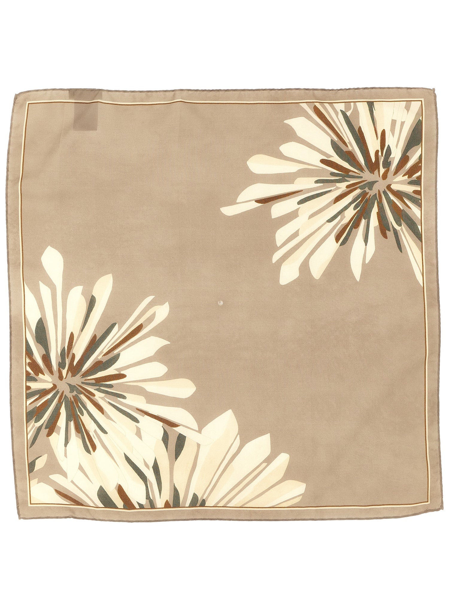 Brunello Cucinelli Bloom Print Scarf