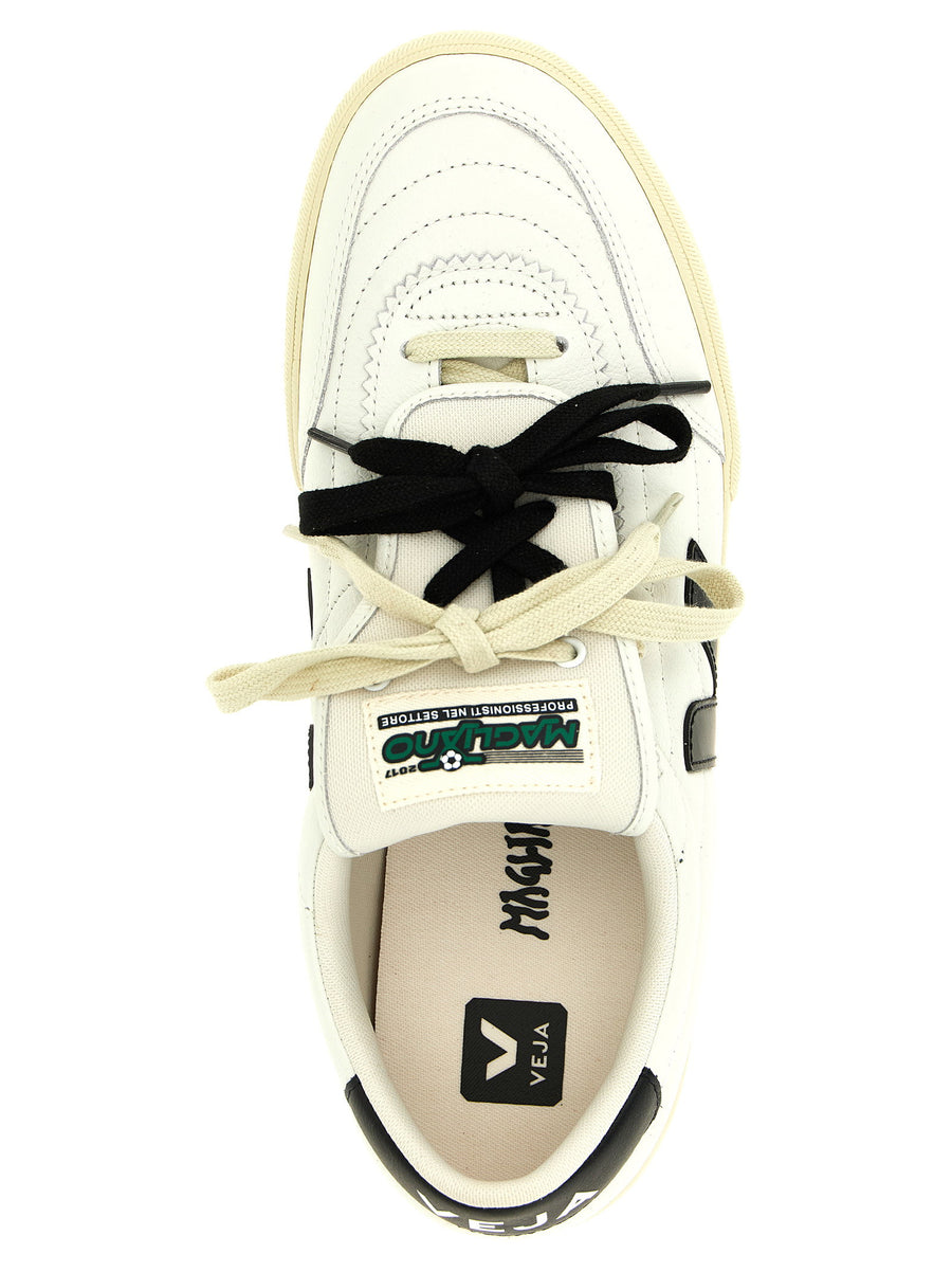 Veja Panenka X Magliano Sneakers For Men Premium Sustainable Leather With Three Lace Options