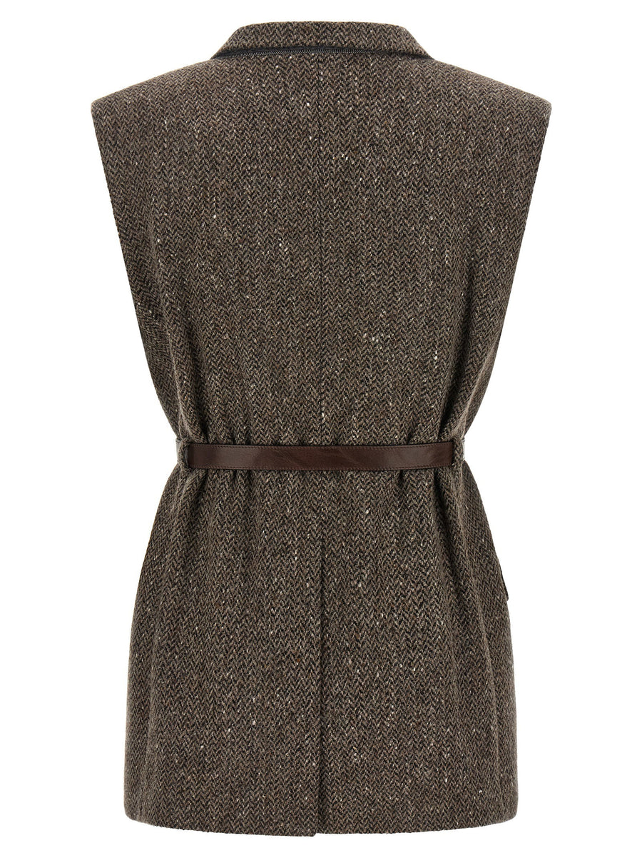 Brunello Cucinelli Mélange Wool Vest