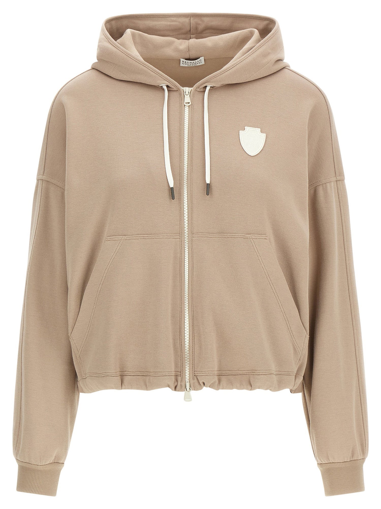 Brunello Cucinelli Heraldic Coat Of Arms Hoodie