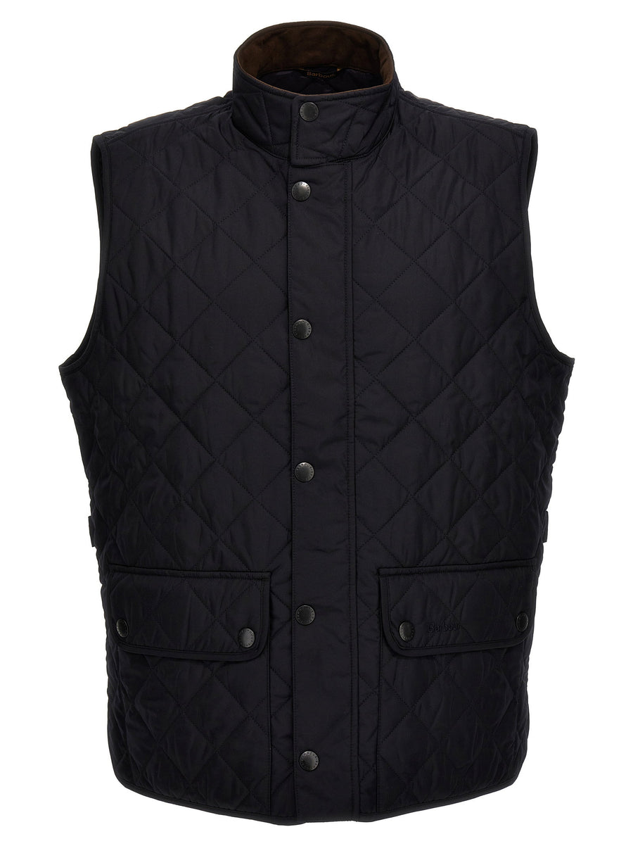 Barbour New Lowerdale Quilted Vest For Men Lightweight Versatile Layering With Zip And Button Closure
