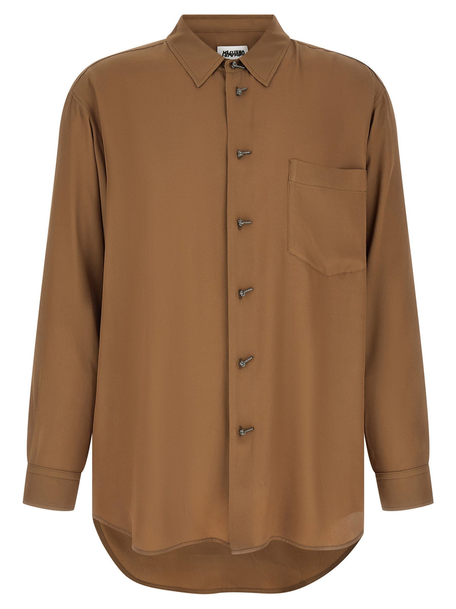 Magliano Silk Blend Trekking Shirt For Men Premium Lightweight Luxury Breathable Everyday Style