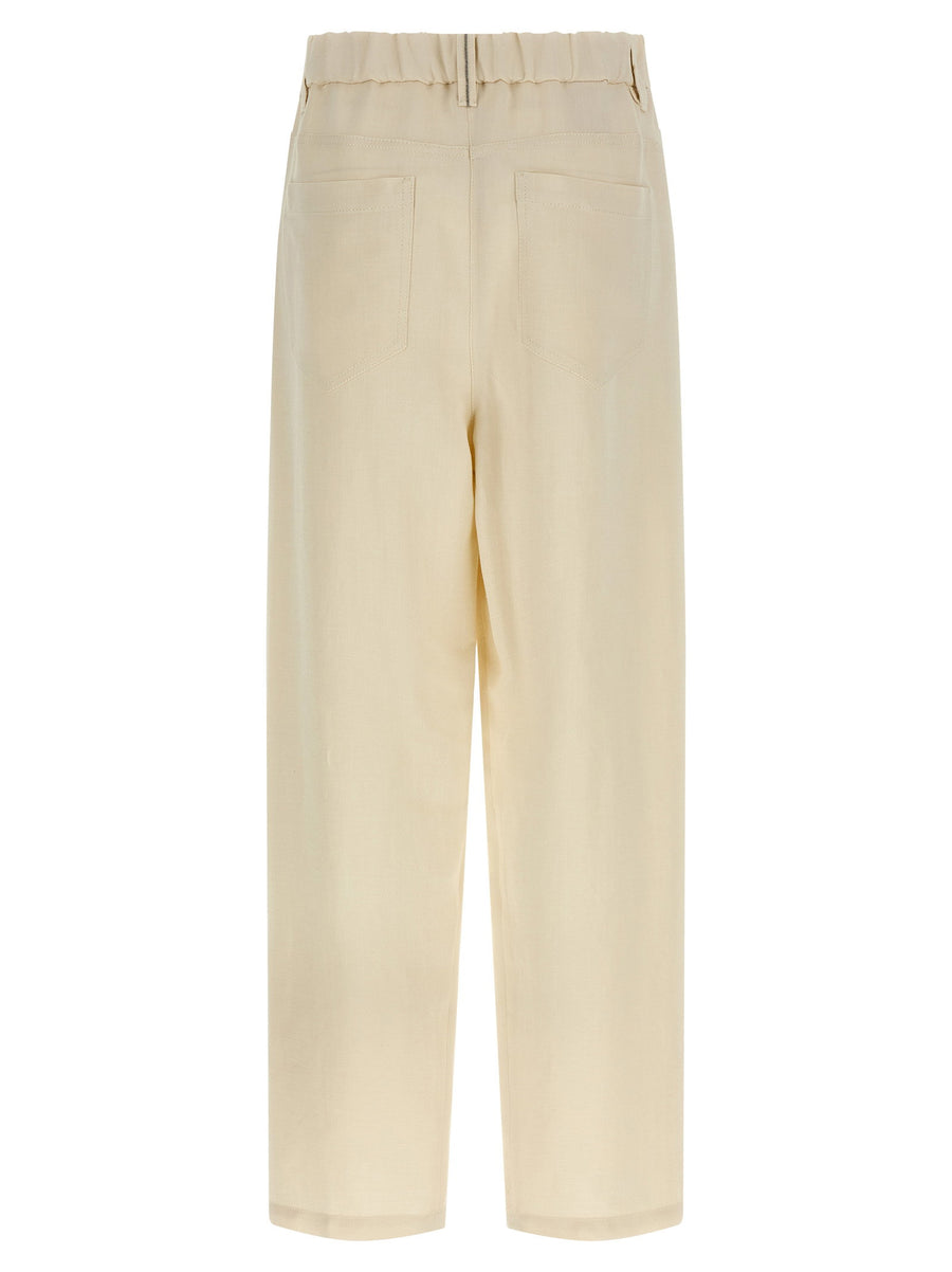 Brunello Cucinelli Linen Trousers