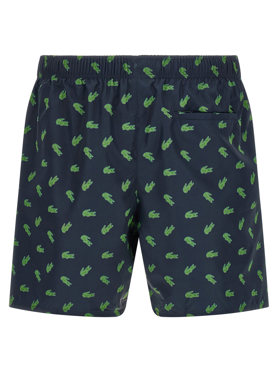 Lacoste Crocodile Swimsuit