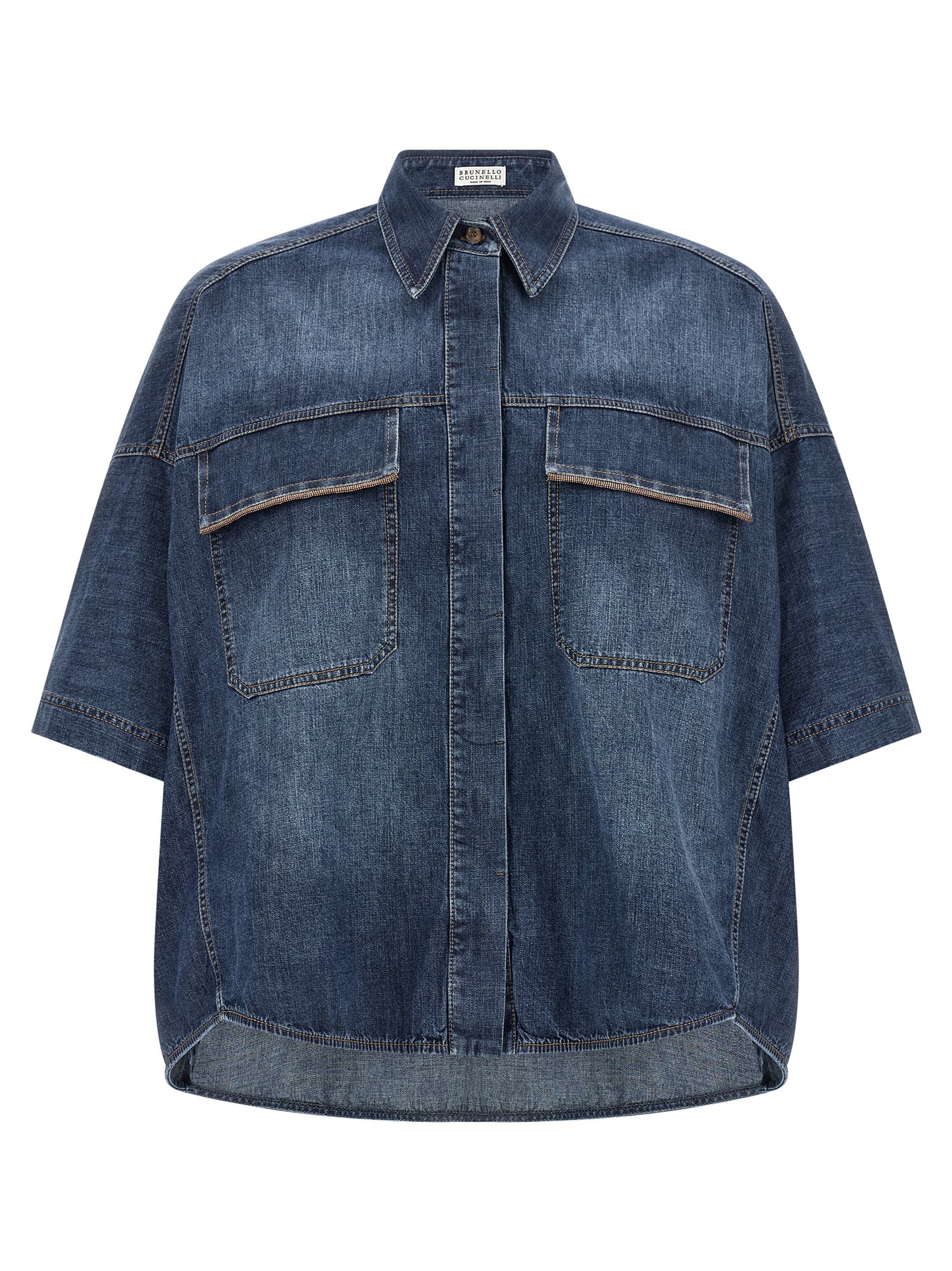 Brunello Cucinelli Lightweight Denim Shirt