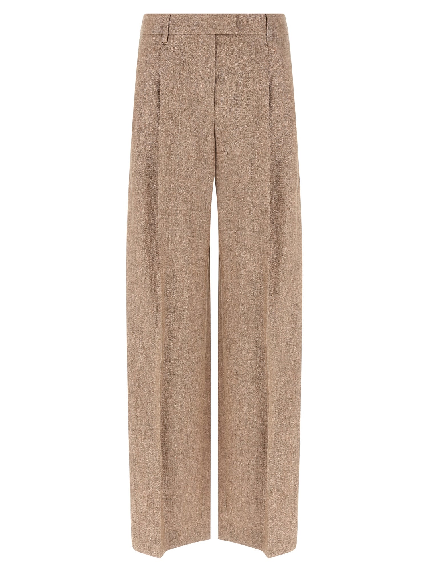 Brunello Cucinelli Loose Pleated Pants