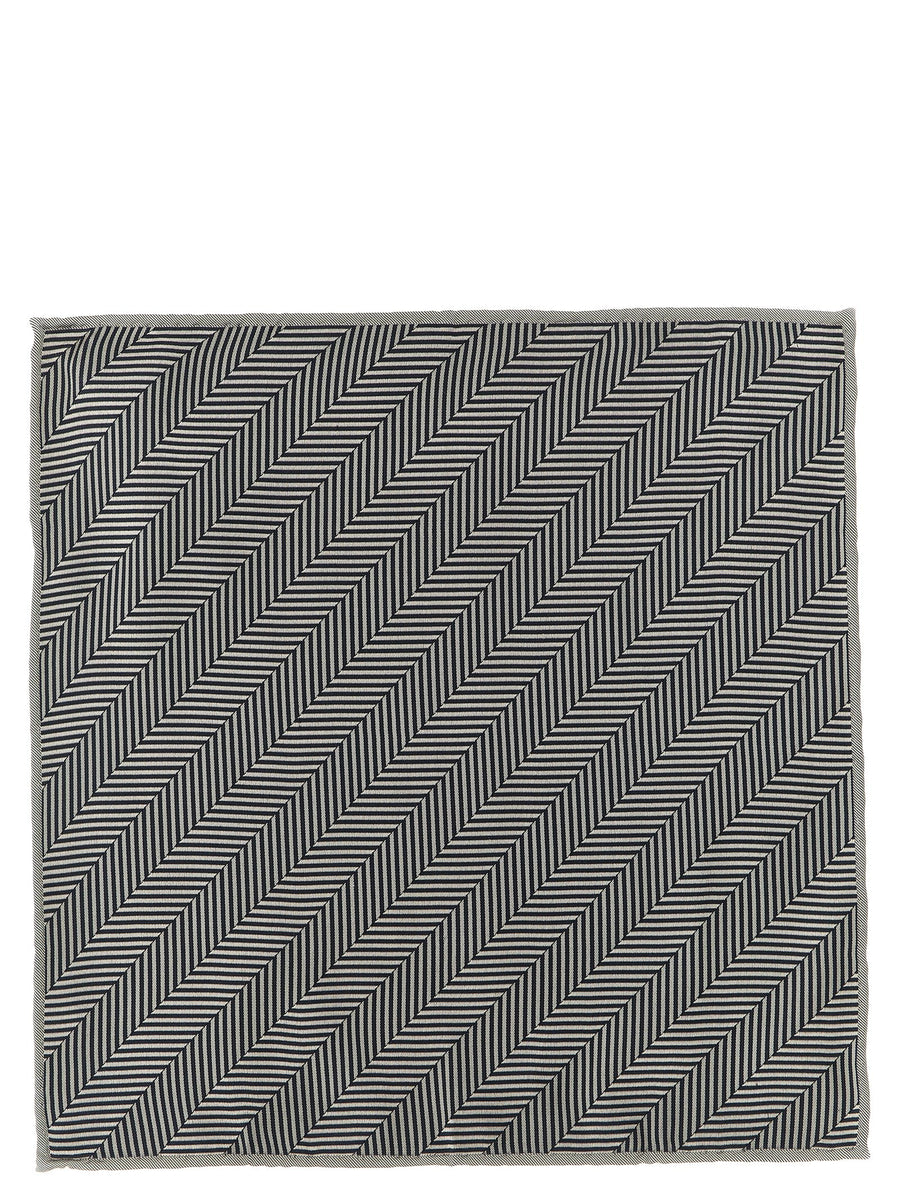 Brunello Cucinelli Chevron Pocket Clutch