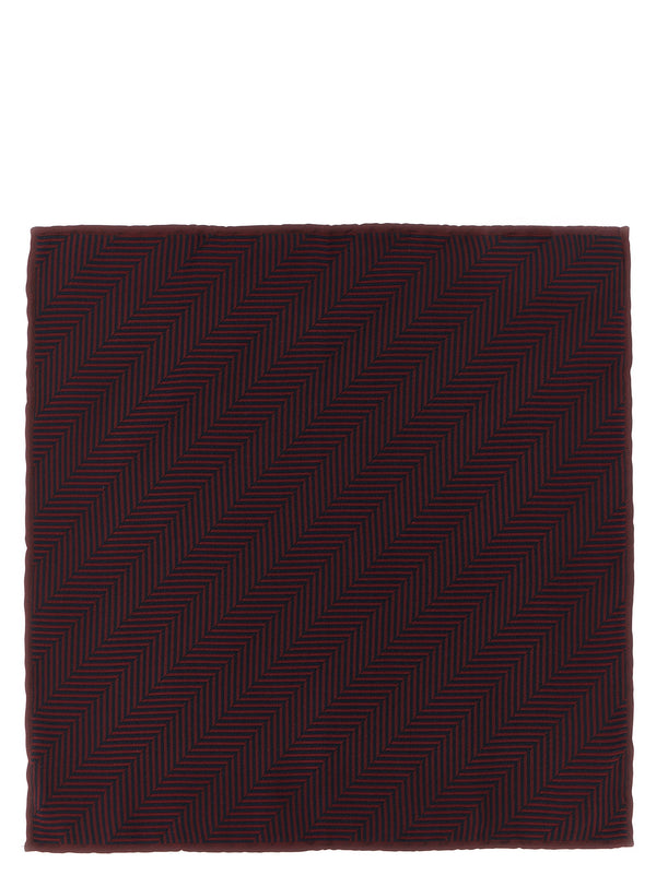 Brunello Cucinelli Chevron Pocket Clutch