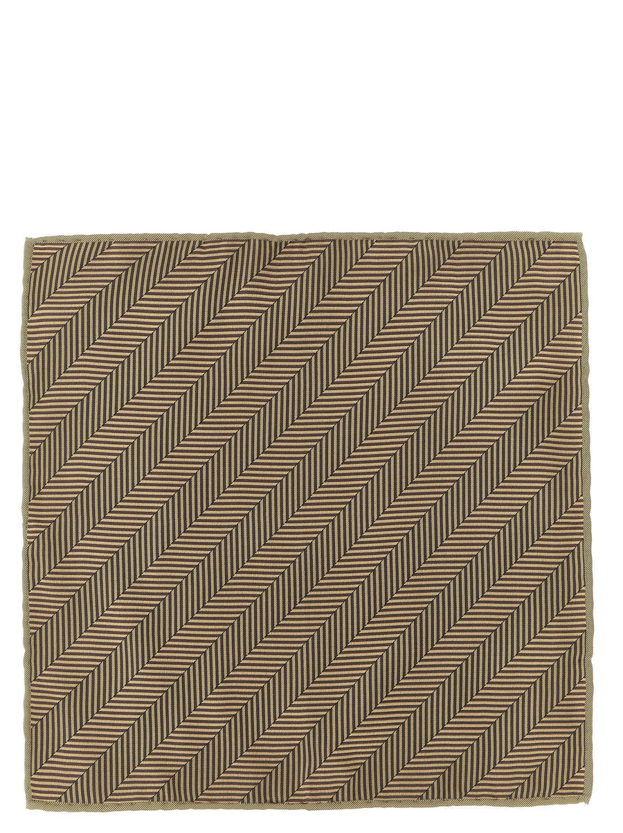 Brunello Cucinelli Chevron Pocket Clutch