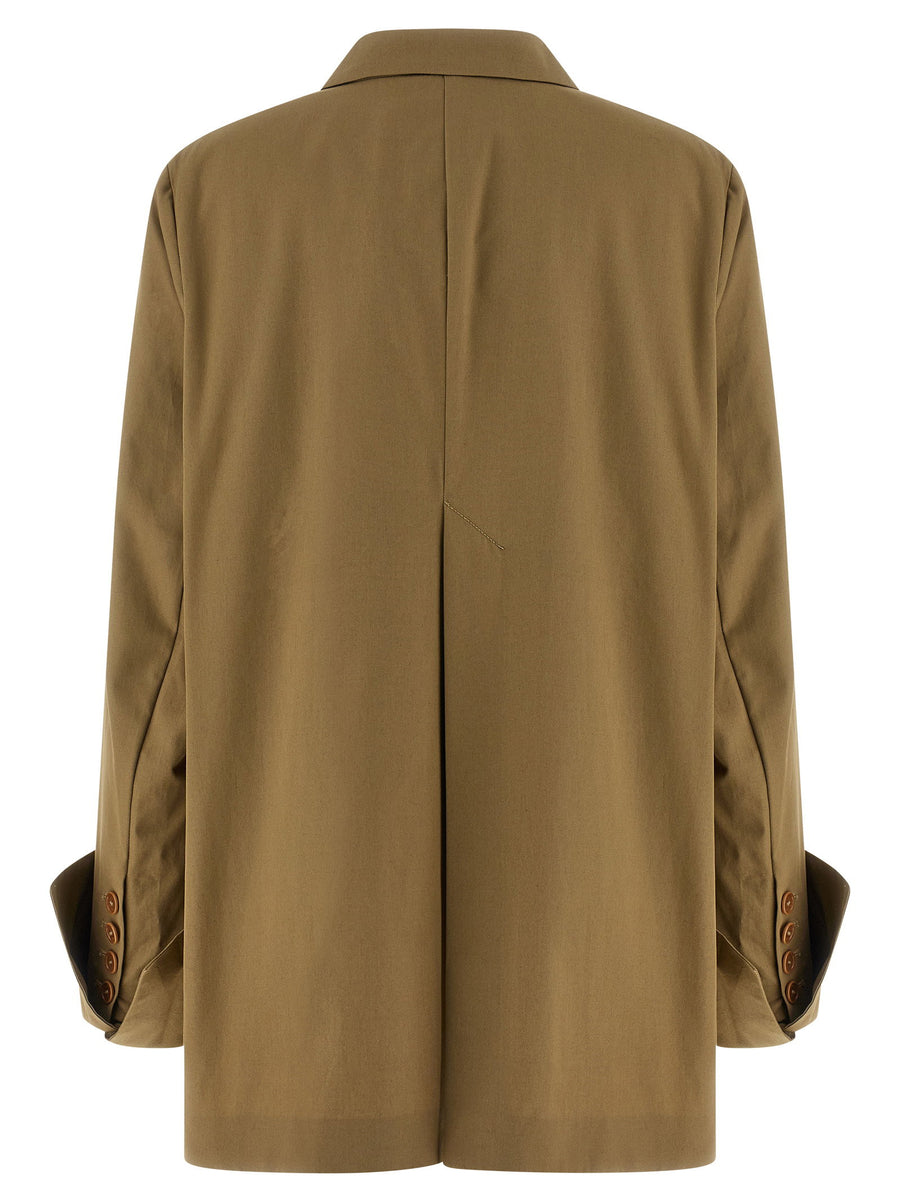 Maison Jejia Birkin Blazer for Women, One Hundred Percent Cotton Deconstructed, Versatile Office and Weekend Essential