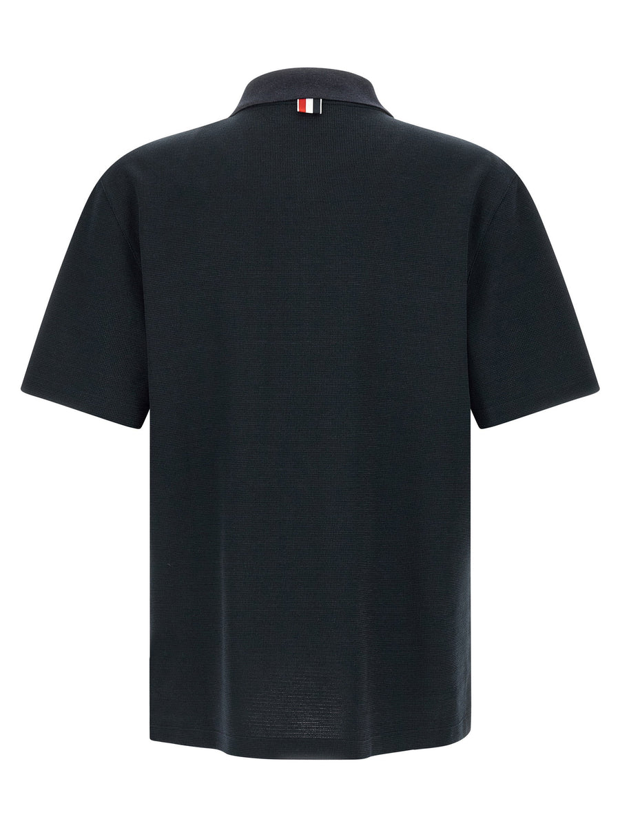 Thom Browne Nastro Rwb Polo Shirt