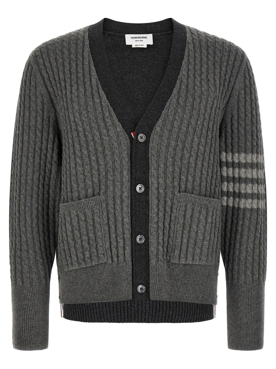 Thom Browne 2-in-1 Trompe Lœil Cardigan