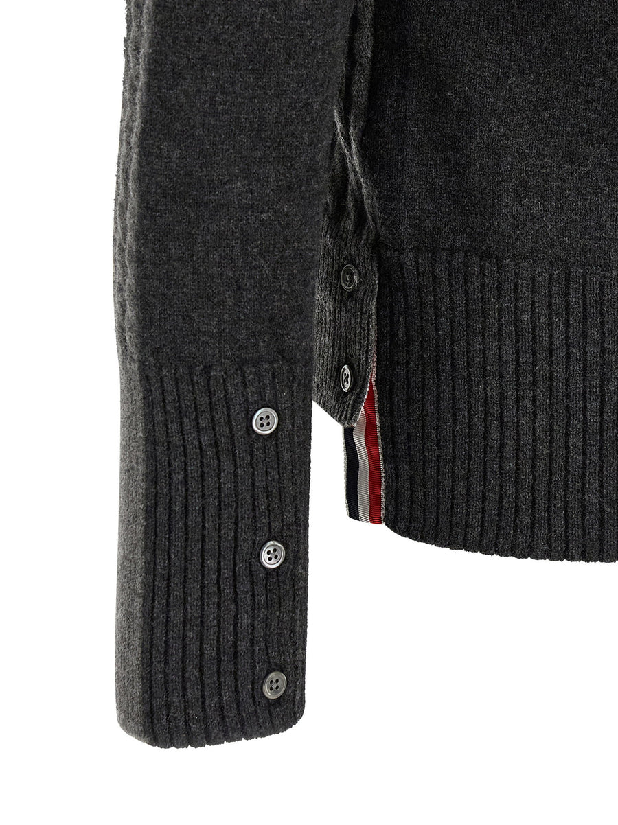 Thom Browne 2-in-1 Trompe Loeil Polo Shirt