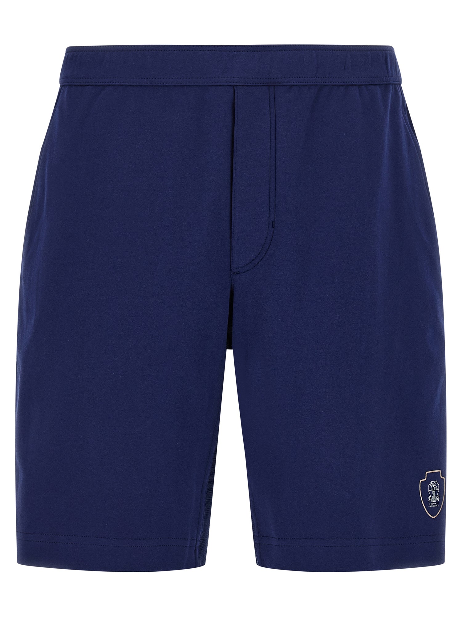 Brunello Cucinelli Interlock Cotton Bermuda Shorts