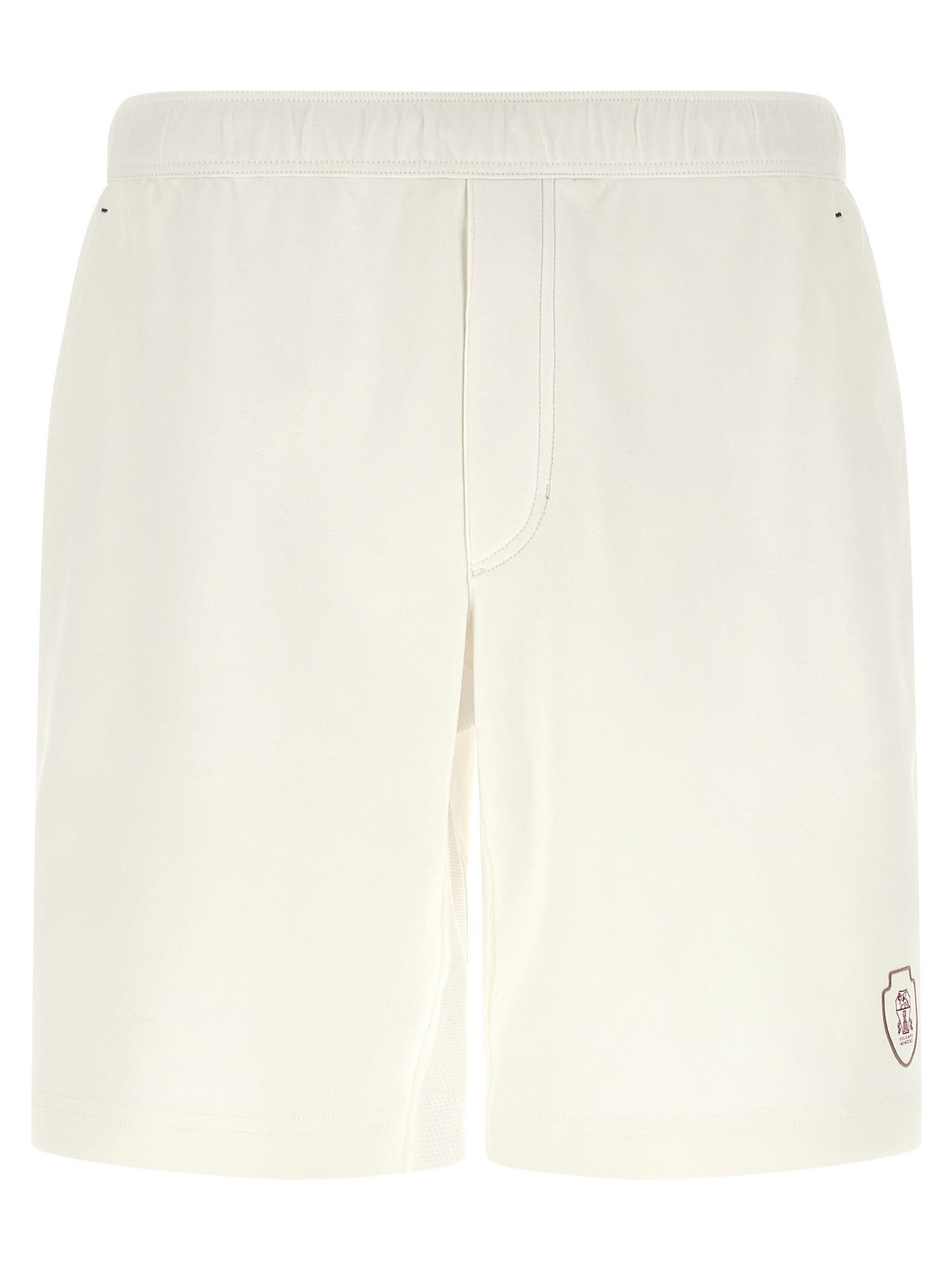 Brunello Cucinelli Interlock Cotton Bermuda Shorts
