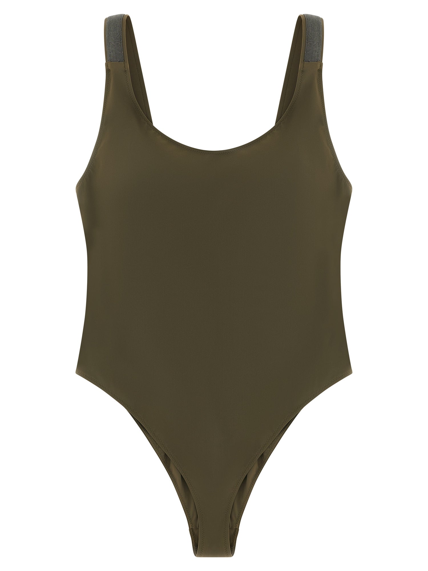 Brunello Cucinelli Precious Details One-piece Swimsuit