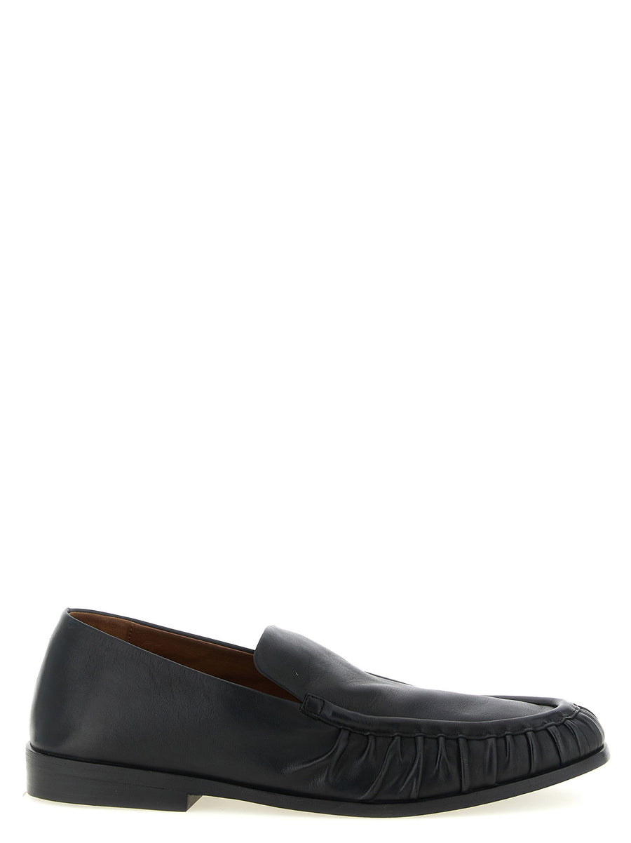 Marsèll Mocassino Loafers for Men in Black Calfskin Leather