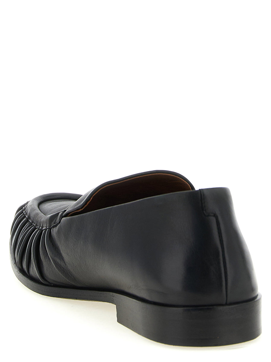 Marsèll Mocassino Loafers for Men in Black Calfskin Leather