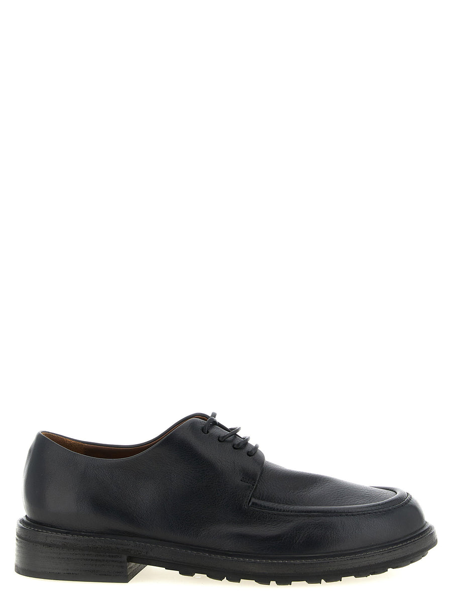 Marsèll Gruboot Derby Shoes Black Calfskin Leather Lace Ups