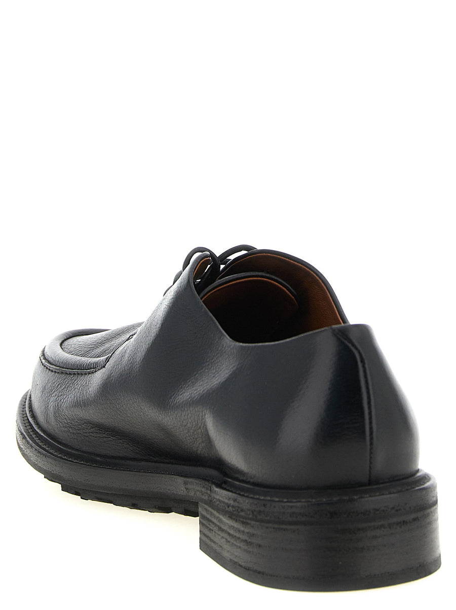 Marsèll Gruboot Derby Shoes Black Calfskin Leather Lace Ups