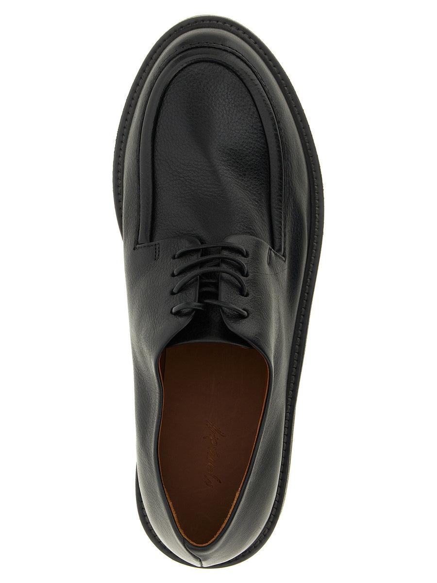 Marsèll Gruboot Derby Shoes Black Calfskin Leather Lace Ups