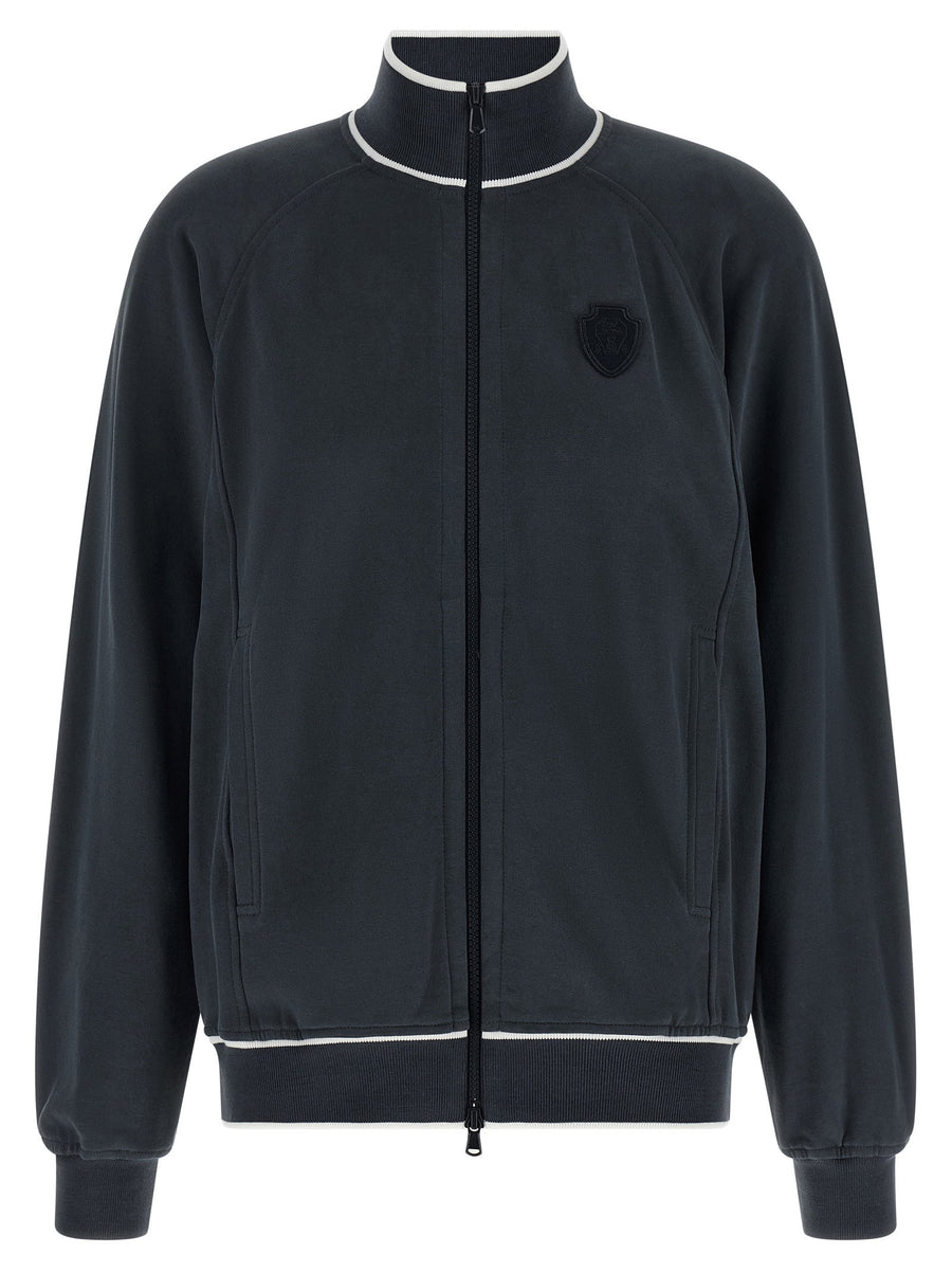 Brunello Cucinelli Heraldic Patch Sweatshirt