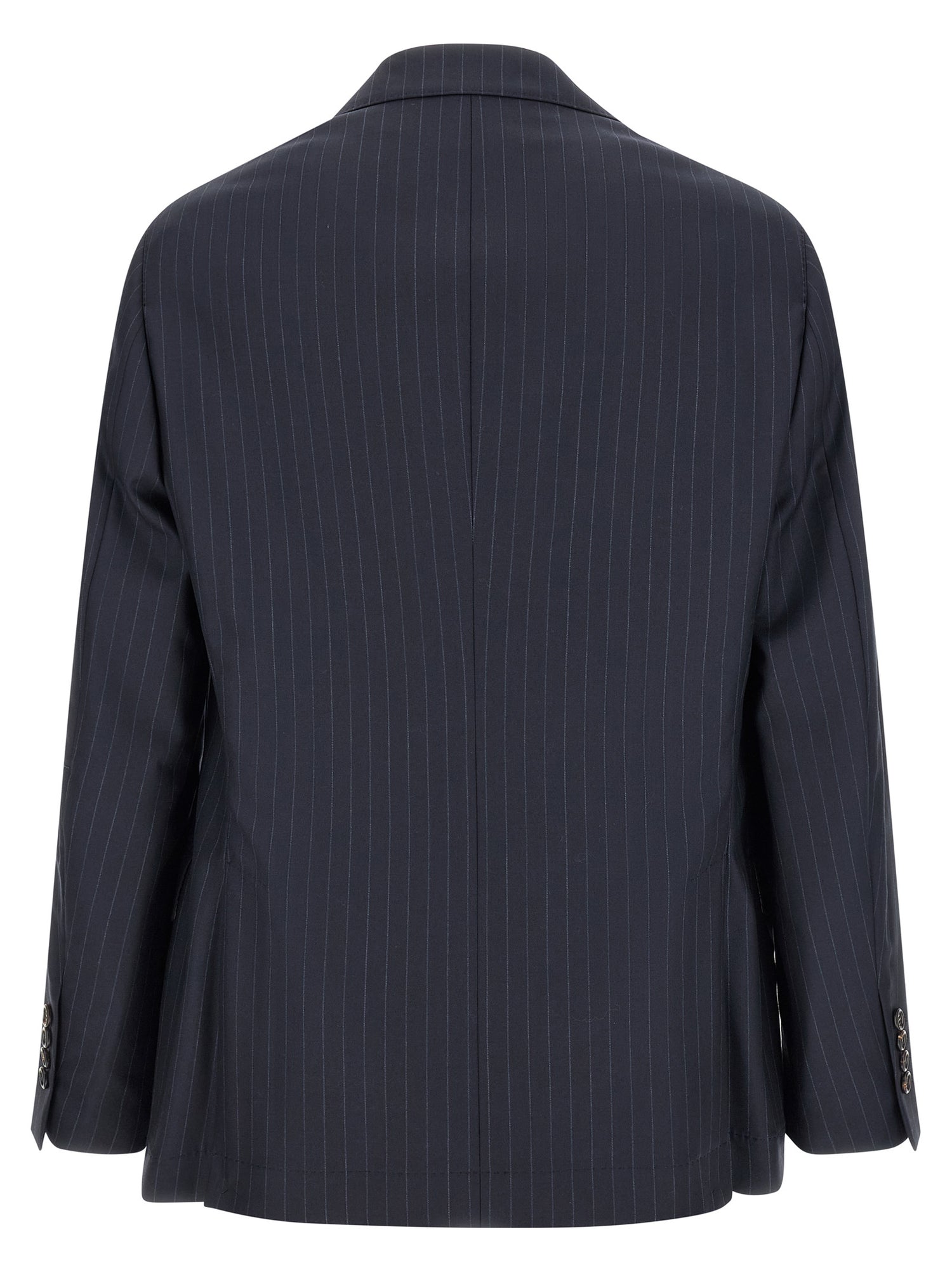 Brunello Cucinelli Pinstripe Batavia Blazer