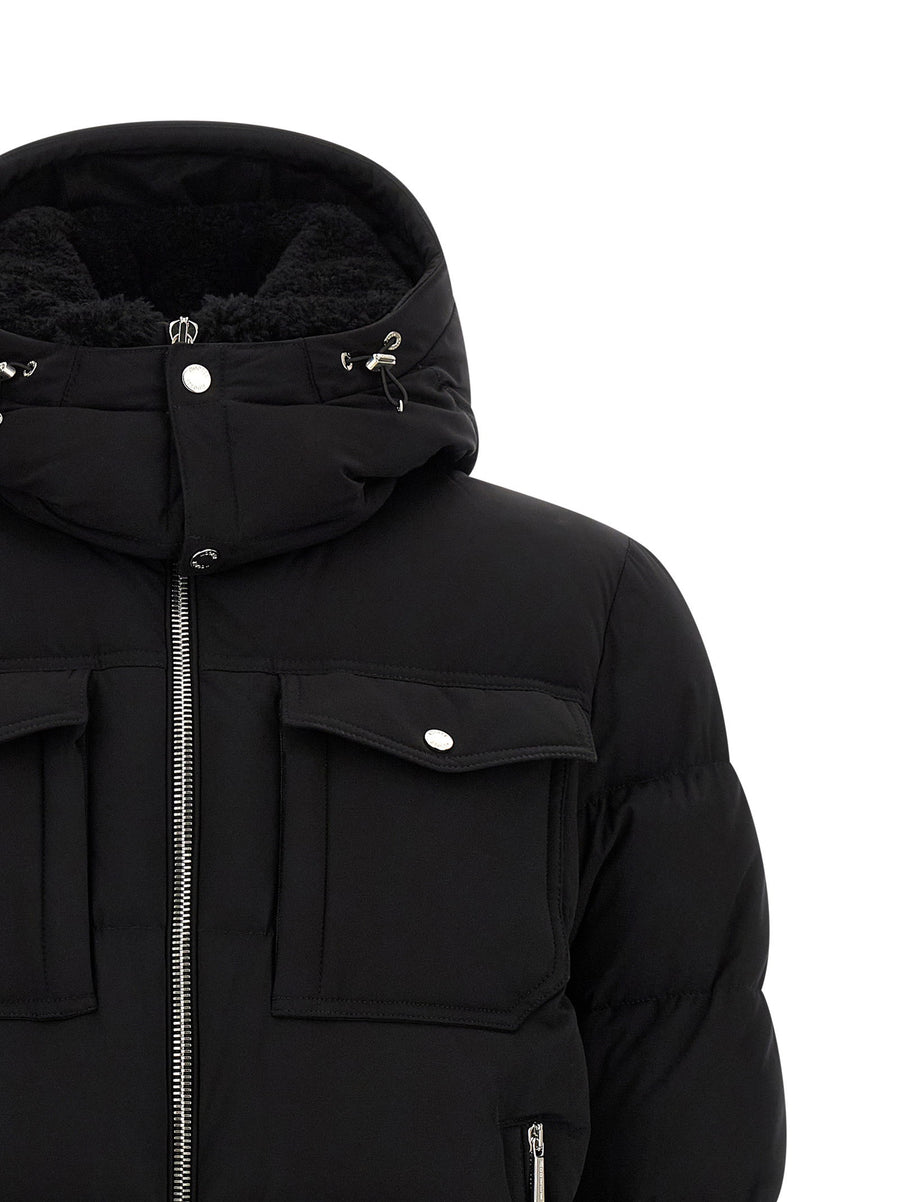 Moorer Alarick Bomber Jacket - Acqua Line