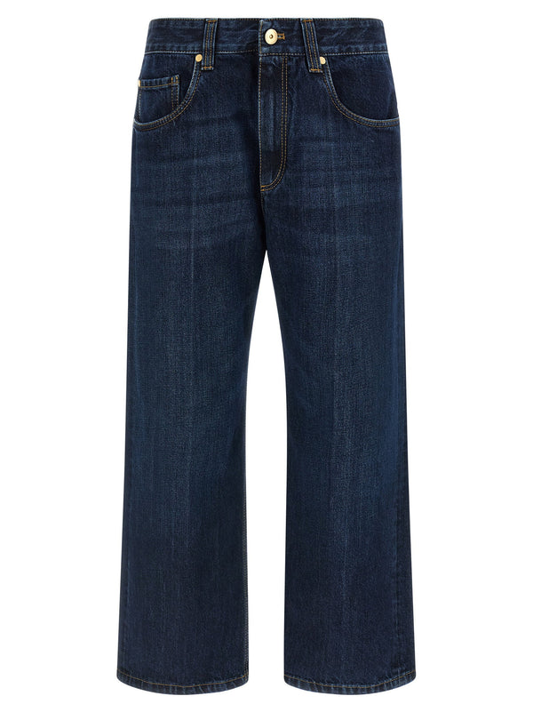 Brunello Cucinelli Cropped Jeans