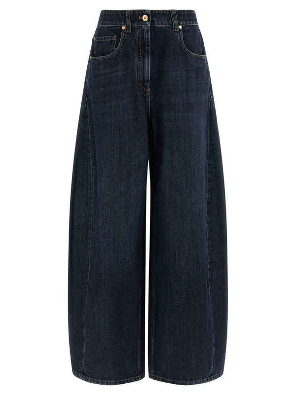 Brunello Cucinelli The Wide Barrel Jeans
