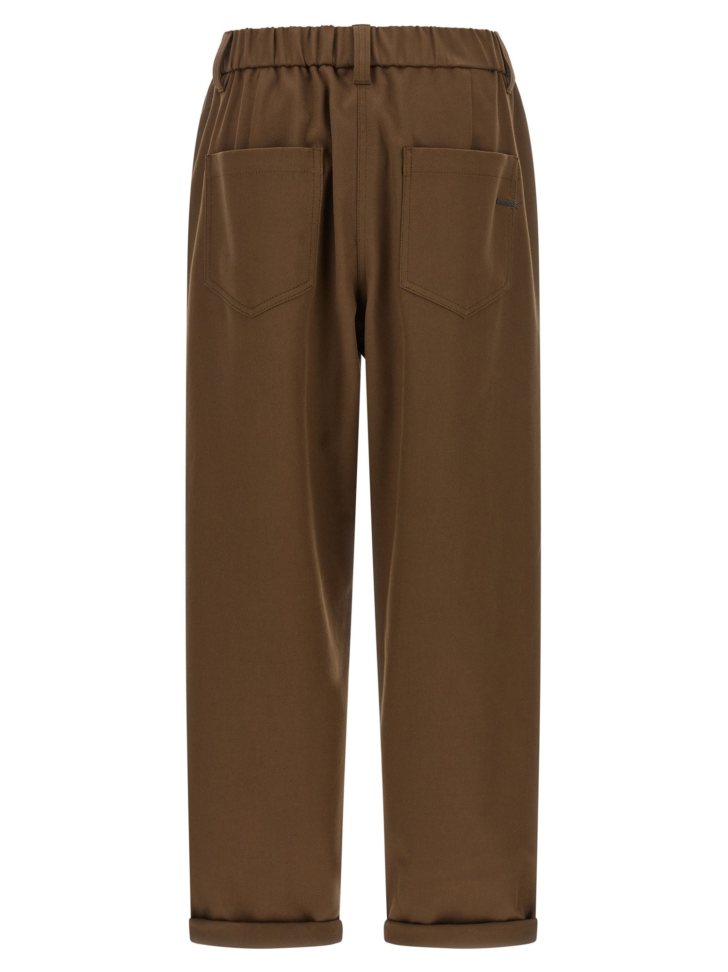 Brunello Cucinelli Baggy Pull-on Pants